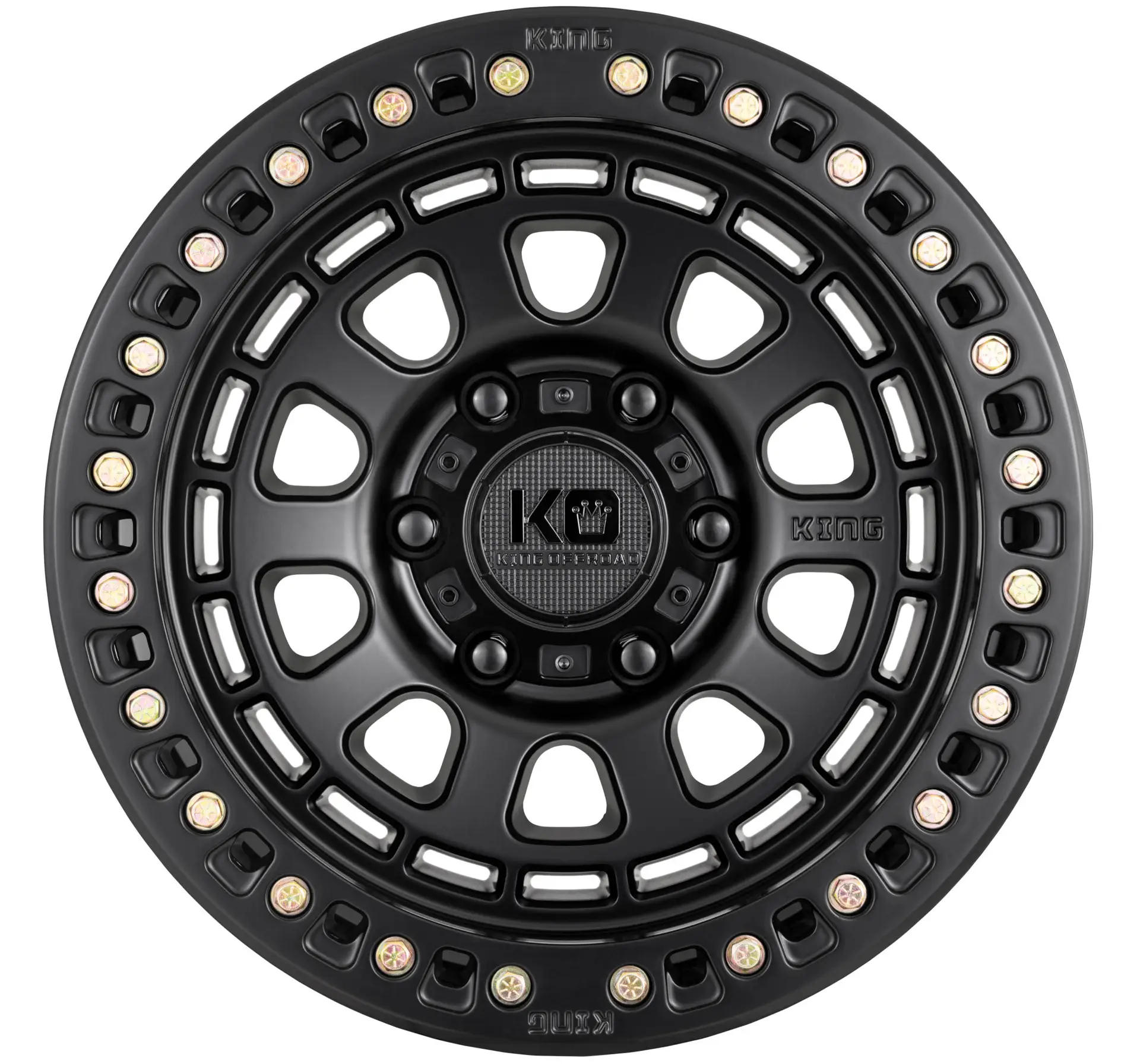Comp-D Black Alloy Beadlock wheel